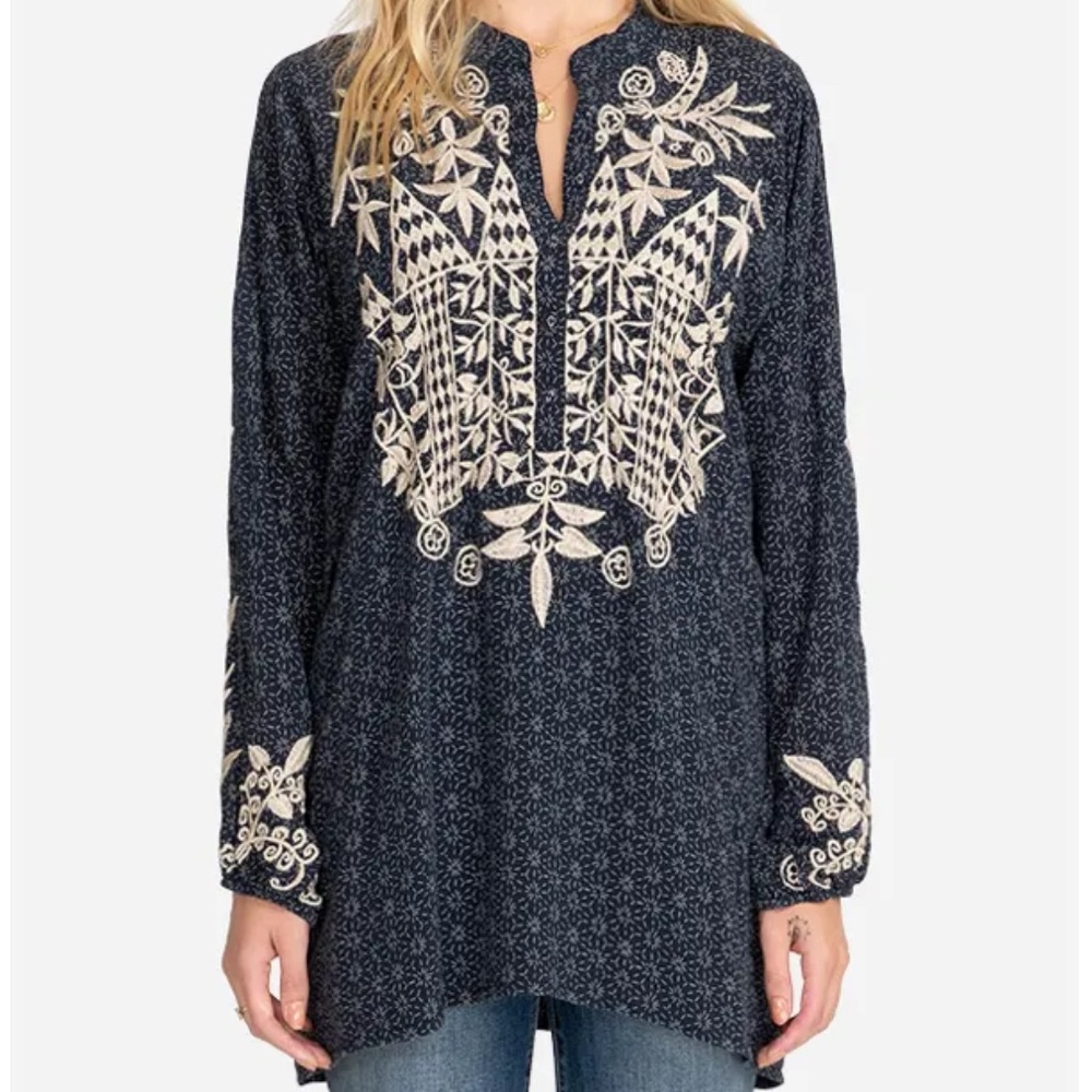 Johnny Was Ausie Tunic, Multi, XS